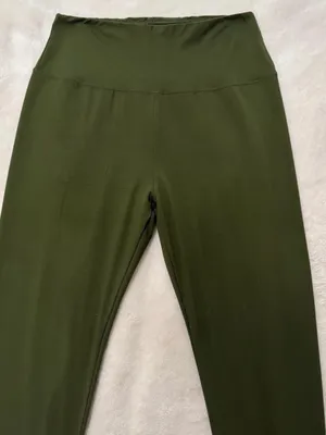 Dark Green Leggings Size L thumbnail 1
