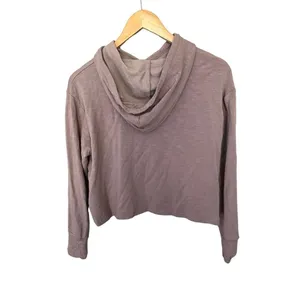 ‎UFC Gym Beige Crop Hoodie Sweatshirt thumbnail 2