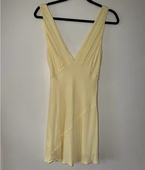 Meshki Yellow Mini Dress thumbnail 3