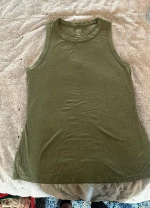Old Navy Army Green tank top thumbnail 1