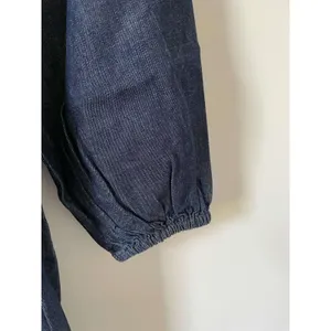 J. Crew Puff Sleeve Denim Mini Dress Denim Blue Size XXS NEW thumbnail 5
