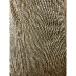 ASOS Gold Sheer Chainmail Square Neck Strappy Cami Camisole Mini Tank Dress Sz 4 thumbnail 3