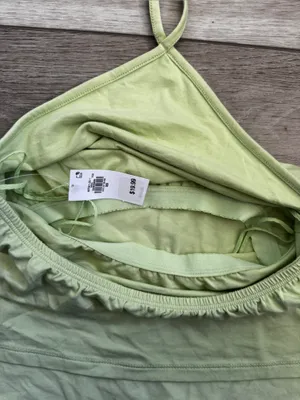 Old Navy Light Green Halter Crop Top thumbnail 3