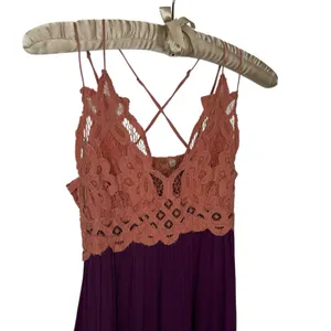 Free‎ People Adella Dress Small Pink Boho Festival Goth Fairy Whimsy Romantic thumbnail 7