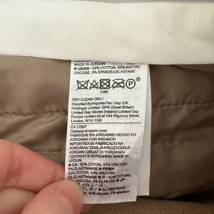 Banana Republic Sloan Trousers, Dress Pants, Tan/Khaki, Size 8 thumbnail 16