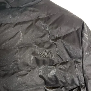 The North Face Black Down Fill Quilted Zip Up Winter Puffer Coat Women’s Large thumbnail 7