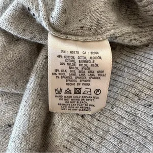 Anthropologie Gray Cowl Neck Sweater thumbnail 8