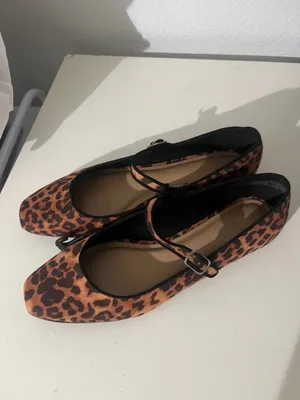 New Time And Tru Women’s Leopard Print Mary Jane Flats Shoes Size 11 NWT thumbnail 4
