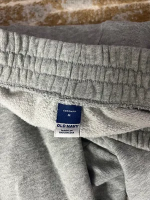 Old Navy Heather Gray Drawstring Waist Sweatpants thumbnail 2
