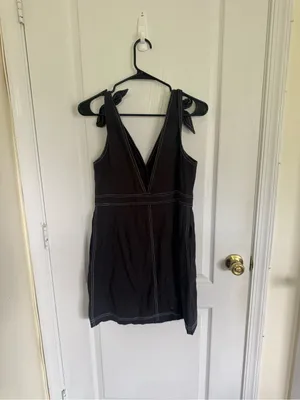 Free People NEW London Town Overall Mini Dress thumbnail 7