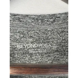 Women’s Beyond Yoga Small Heather Gray Sports Tank thumbnail 4