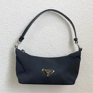 Vintage Y2K The Original Brand Black Nylon Mini Bag Shoulder Bag thumbnail 6