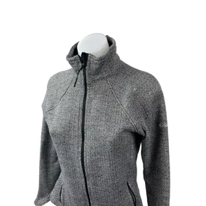 Columbia Optic Got It II Women's Herringbone Long Sleeve Sweater Coat Jacket M thumbnail 2