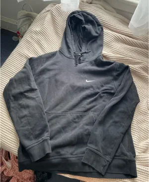 nike black hoodie thumbnail 1