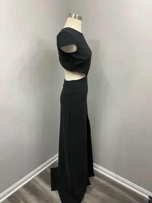 Lulu’s Conversation Black Cutout Maxi Dress  thumbnail 7