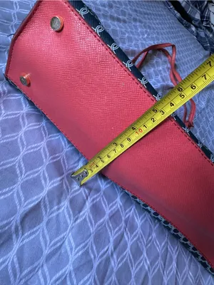 Stylish Navy Patterned Tote with coral Trim Blue thumbnail 5