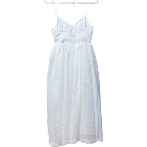 NWT Revolve‎ L'Academie The Marie White Midi Dress Pockets Bridal Size Medium thumbnail 7