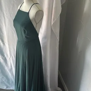 Lulu's Elegant Teal Maxi Dress thumbnail 3