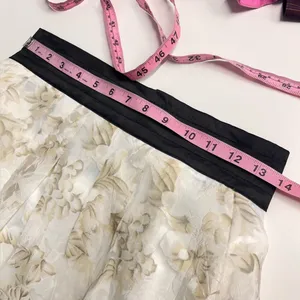 Imperfect NWT Ryu skirt mesh overlay‎ pleated cocktail skirt small medium? thumbnail 15