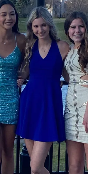 Royal Blue Lulus Dress thumbnail 3