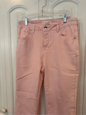 Risen pale pink jeans size 13/31 thumbnail 3