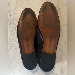 Sam Edelman Women's Lucca Moc Toe Leather Loafer Flats Black Size 9 EUC thumbnail 4