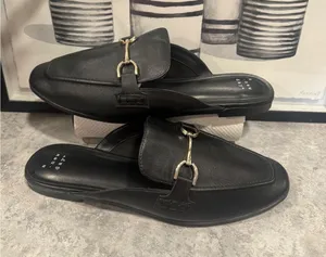 A New Day Slide on Loafer Flats, Black, Size 9 thumbnail 1