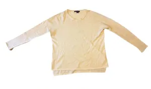 Vince 100% Cashmere Sweater Off White Womens Size XS Round Neck Long Sleeve thumbnail 1