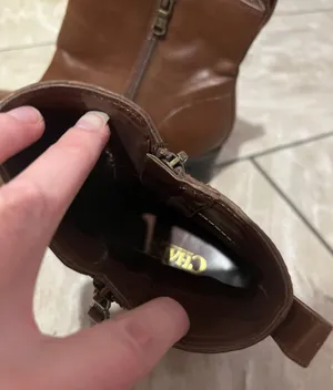 CHAPS Brown Ankle Boots thumbnail 3