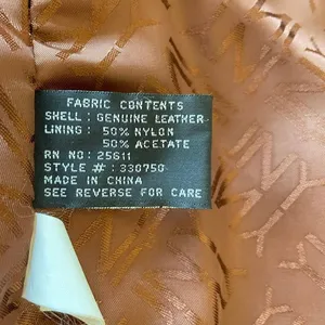 Jones New York Brown Leather Blazer Jacket Vintage Distressed Small thumbnail 10