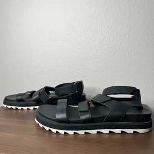 Sorel Black Leather Roaming Multi Strap Gladiator Sandal Women’s Size 9 thumbnail 3