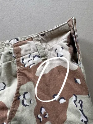 American Vintage Vintage Desert Camo Military BDU Cargo Pants thumbnail 14