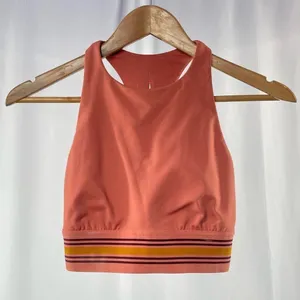 Lululemon x Roksanda My Element Bra in Rustic Coral Garnet Fools Gold Size‎ 2 thumbnail 6
