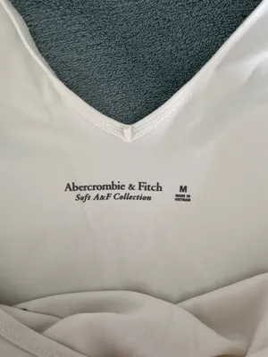 Abercrombie Soft A&F Collection Bodysuit White thumbnail 4