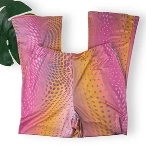 H&M Disco Sunset Flare Leggings in Stretch Jersey thumbnail 8