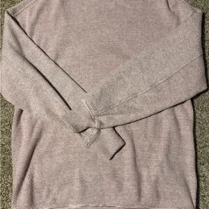 Aerie Pink Textured Knit Top thumbnail 2