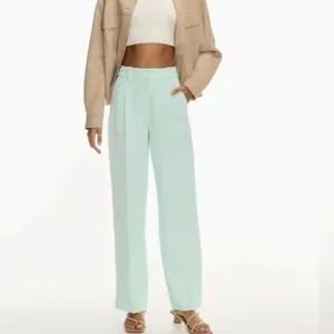 ✨Aritzia’s Wilfred The Dashwood Sz 8 Pant in Mint✨ thumbnail 3