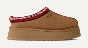 UGG Tazz II Platform Slip On Slippers in Chestnut Brown NWOB thumbnail 1