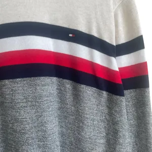 Tommy Hilfiger Adult Sweater XL Multicolor Striped Sporty Long Sleeve Preppy‎ thumbnail 5