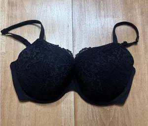 SKIMS Fits‎ Everybody Onyx Black Lace Underwire Bra 34D thumbnail 1