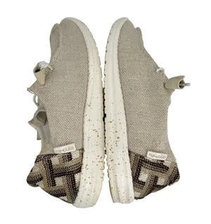 Hey Dude Shoes Wendy Brown Aztec 9 Canvas Slip On thumbnail 9