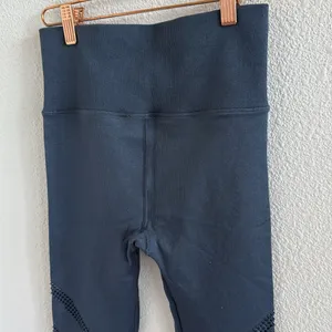ALO Yoga Radiance High Waist Seamless Legging Blue Small thumbnail 10