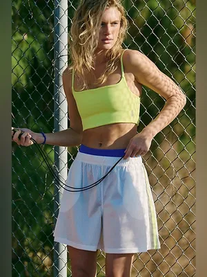 FP Movement When in Venice Mesh Shorts - White combo thumbnail 3