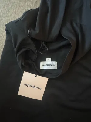 superdown Black Mini Dress Revolve thumbnail 3