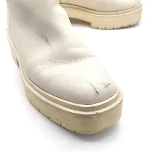 Sam Edelman Larina Boot Ivory Cream Leather Tall Lug Sole Boots Women’s Size 7.5 thumbnail 12