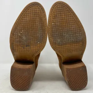 Steve Madden Brown Suede Shrines Heeled Booties Womens Size 9 thumbnail 6