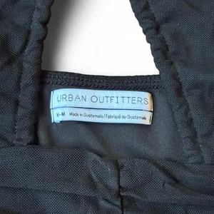 Urban Outfitters Out From Under Moonbeam Ruched Mesh Cami - Black - Size Medium thumbnail 3
