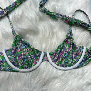 Kasakai Hendrix Bikini Top and Pippa Swim Skirt in Paisley Princess thumbnail 7