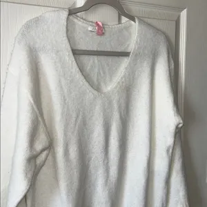 Z Supply Womens Weekender Soft Modern Sweater‎ in Color Sea Salt Size Small thumbnail 6