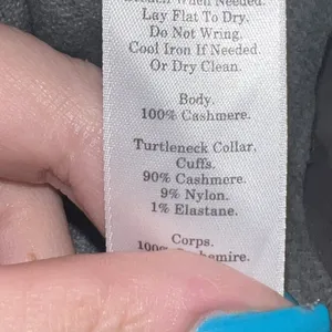 Everlane Sweater‎ Womens Size XL Gray 100% Cashmere Turtleneck Cowl Pullover Top thumbnail 8